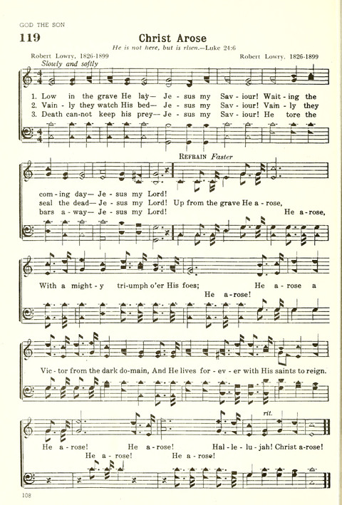 Christian Hymnal (Rev. ed.) page 100