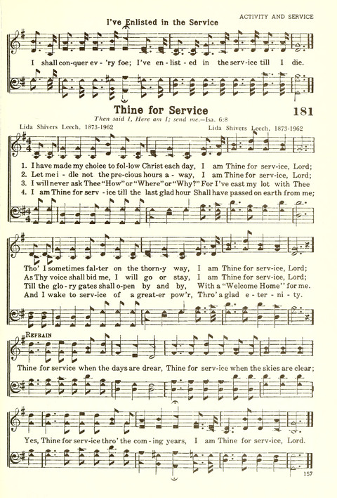 Christian Hymnal (Rev. ed.) page 149