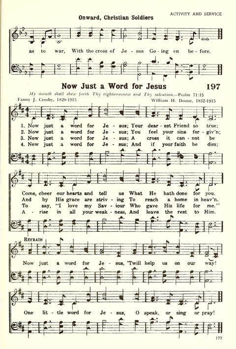Christian Hymnal (Rev. ed.) page 165