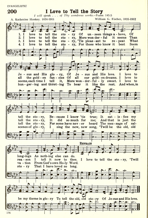 Christian Hymnal (Rev. ed.) page 168