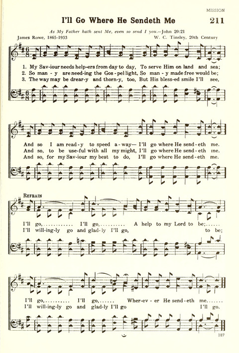 Christian Hymnal (Rev. ed.) page 179