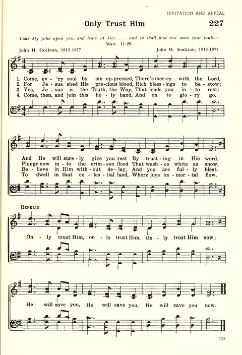 Christian Hymnal (Rev. ed.) page 195