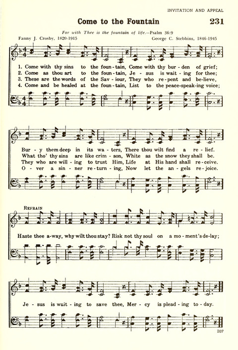 Christian Hymnal (Rev. ed.) page 199