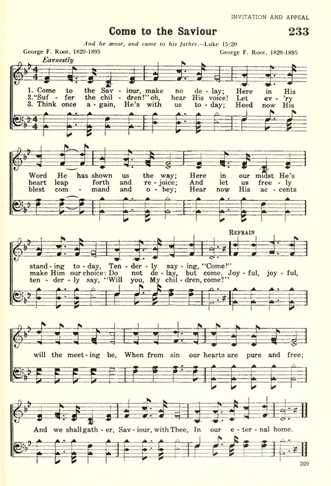 Christian Hymnal (Rev. ed.) page 201