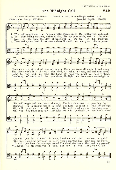 Christian Hymnal (Rev. ed.) page 209