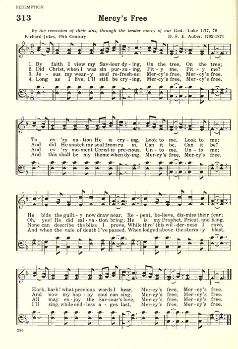 Christian Hymnal (Rev. ed.) page 278