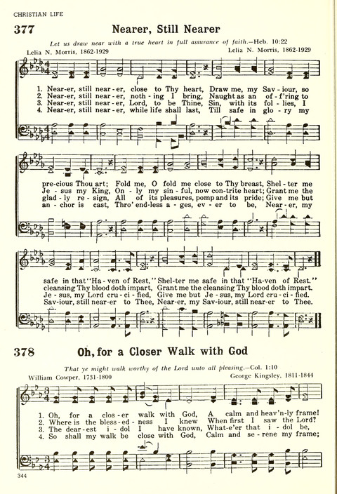 Christian Hymnal (Rev. ed.) page 336