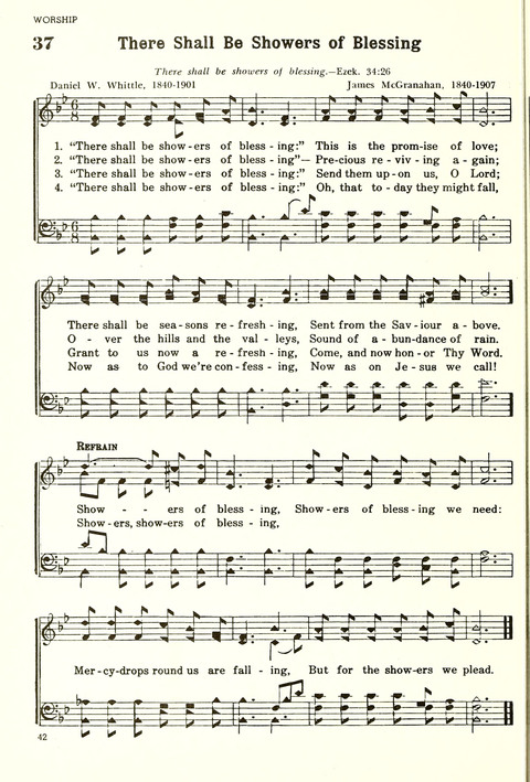 Christian Hymnal (Rev. ed.) page 34