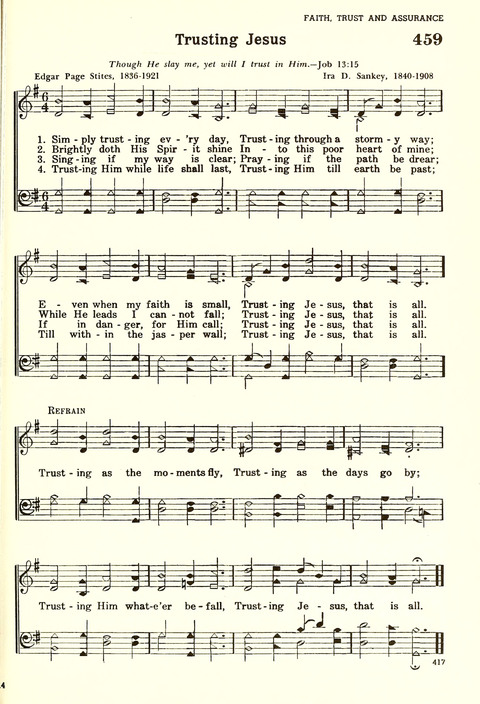 Christian Hymnal (Rev. ed.) page 409