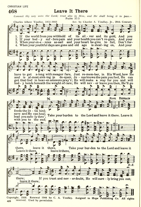 Christian Hymnal (Rev. ed.) page 418