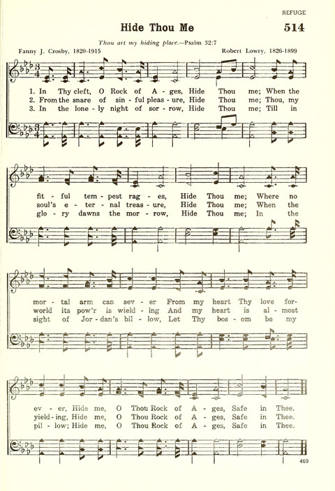 Christian Hymnal (Rev. ed.) page 461