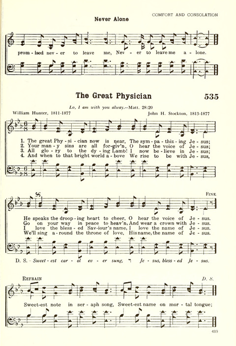 Christian Hymnal (Rev. ed.) page 481