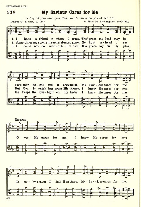 Christian Hymnal (Rev. ed.) page 484
