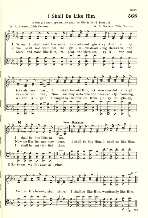 Christian Hymnal (Rev. ed.) page 505