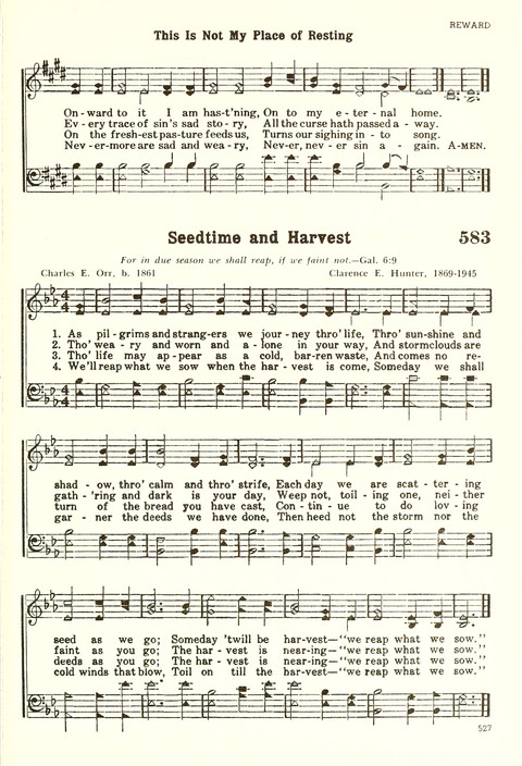 Christian Hymnal (Rev. ed.) page 519