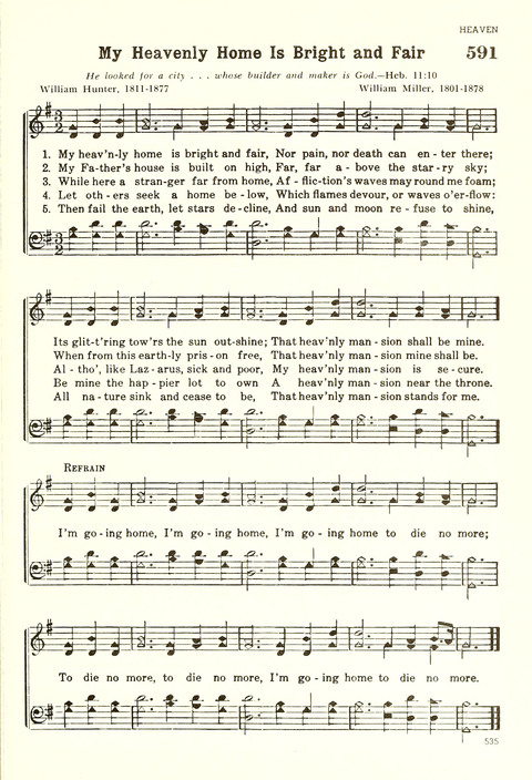 Christian Hymnal (Rev. ed.) page 527