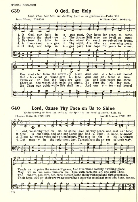 Christian Hymnal (Rev. ed.) page 568