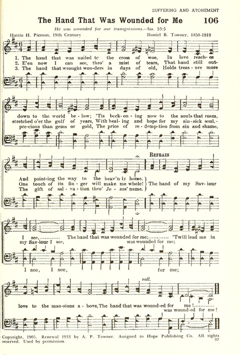 Christian Hymnal (Rev. ed.) page 89