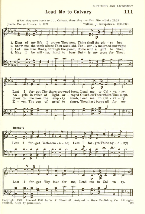 Christian Hymnal (Rev. ed.) page 93