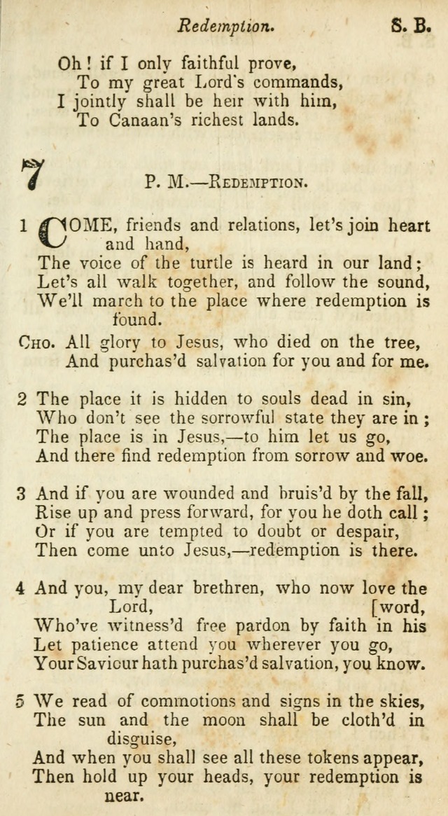 A Collection of Hymns: for camp meetings, revivals, &c., for the use of the Primitive Methodists page 13