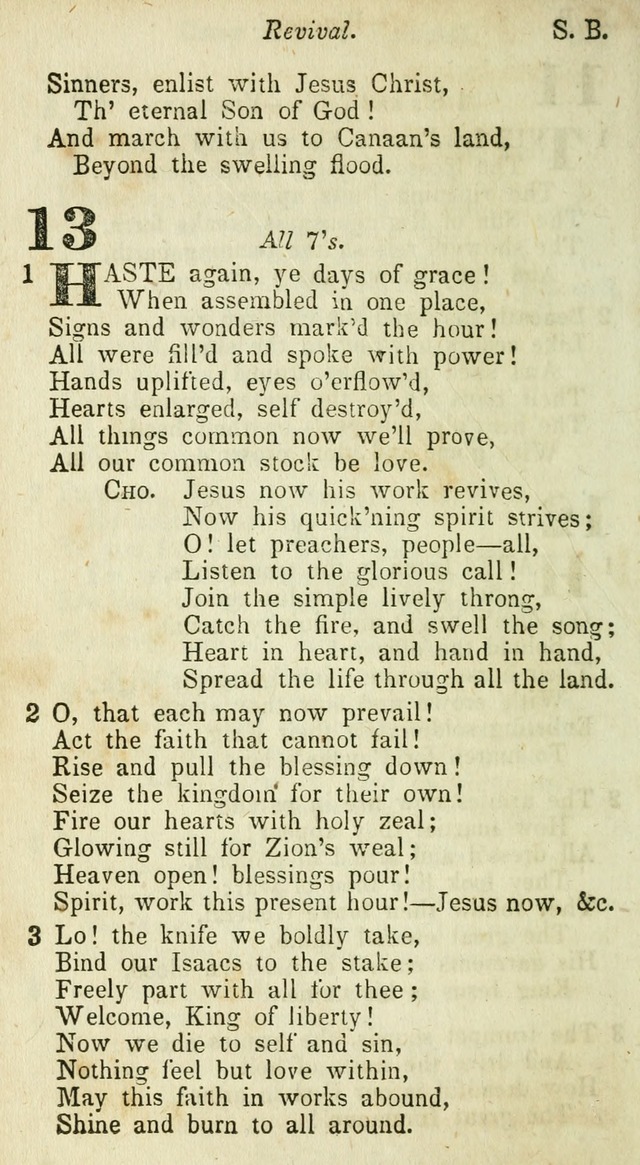 A Collection of Hymns: for camp meetings, revivals, &c., for the use of the Primitive Methodists page 18