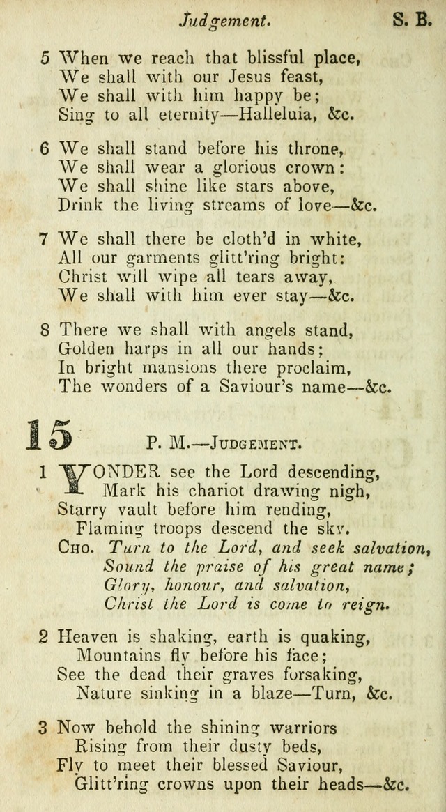 A Collection of Hymns: for camp meetings, revivals, &c., for the use of the Primitive Methodists page 20