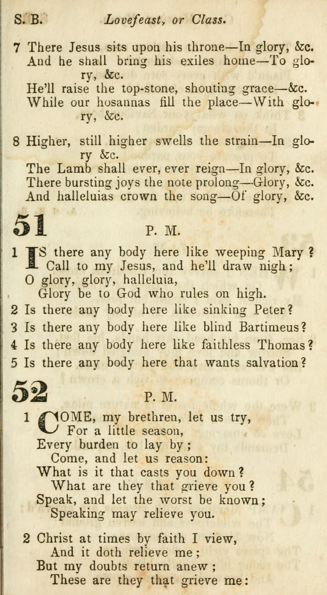 A Collection of Hymns: for camp meetings, revivals, &c., for the use of the Primitive Methodists page 53