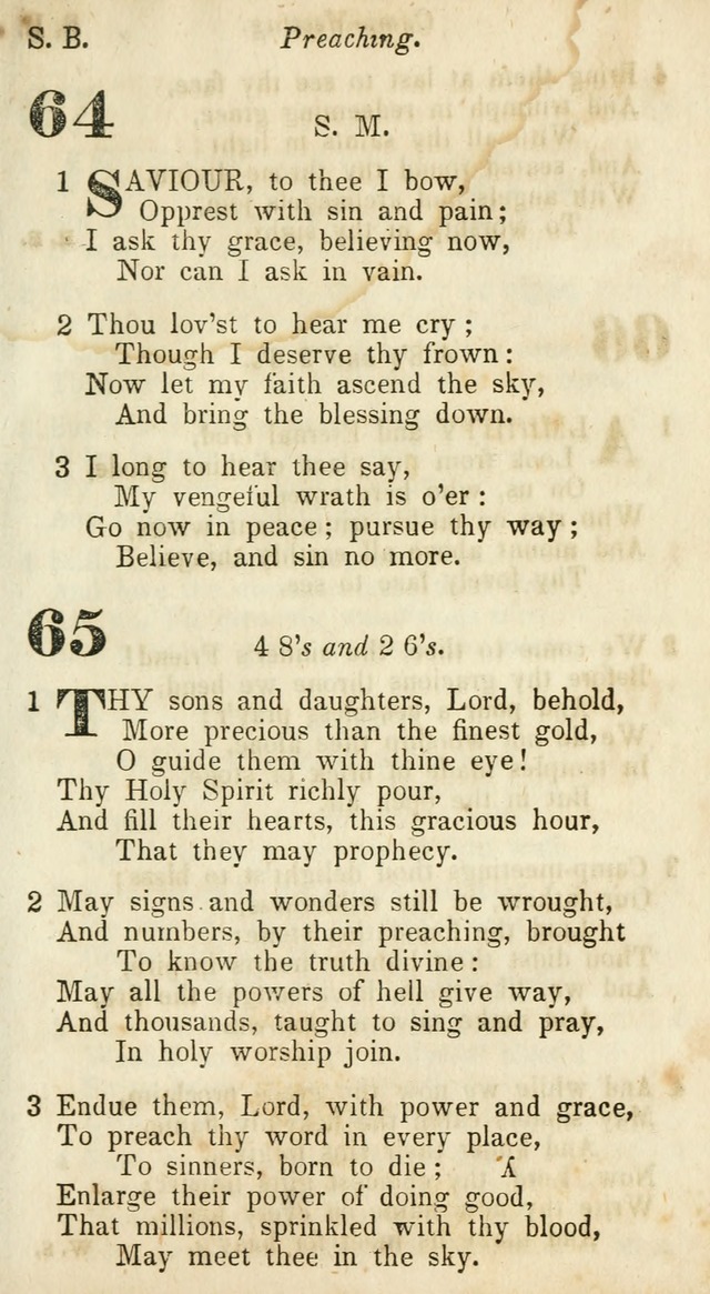 A Collection of Hymns: for camp meetings, revivals, &c., for the use of the Primitive Methodists page 61