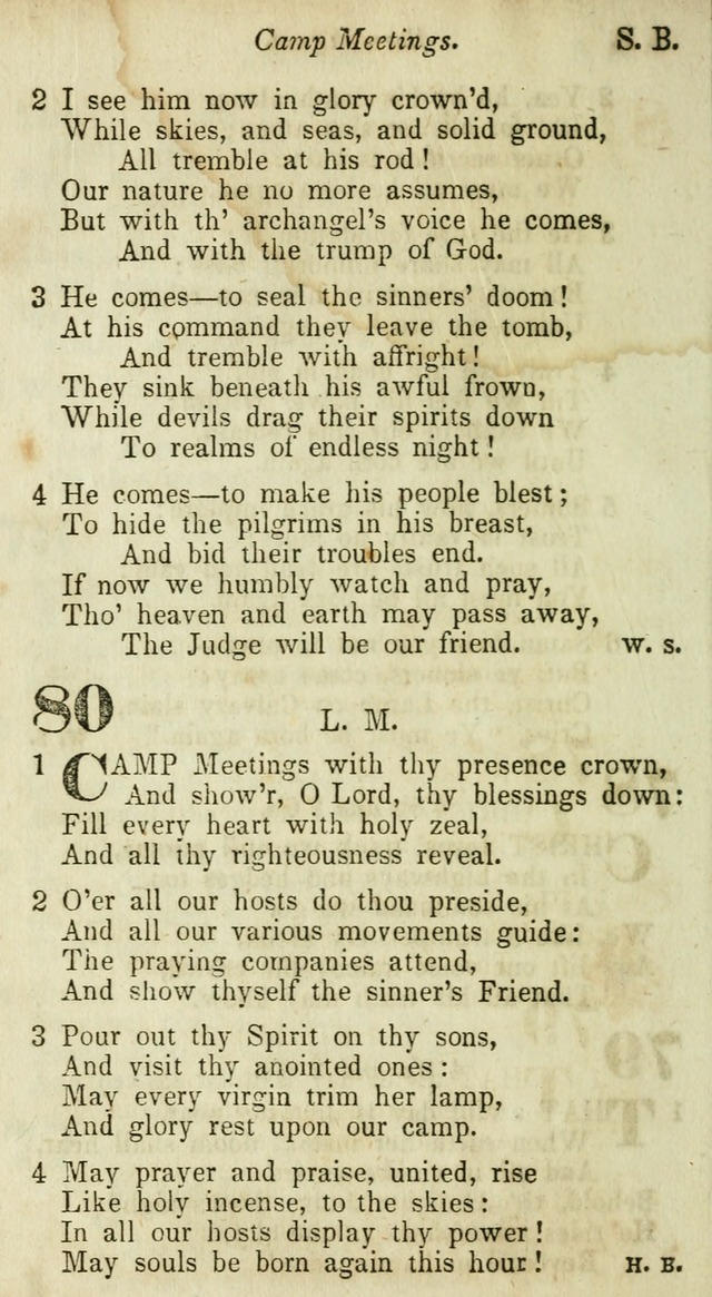 A Collection of Hymns: for camp meetings, revivals, &c., for the use of the Primitive Methodists page 70