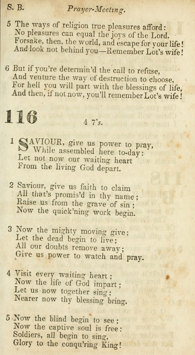 A Collection of Hymns: for camp meetings, revivals, &c., for the use of the Primitive Methodists page 93