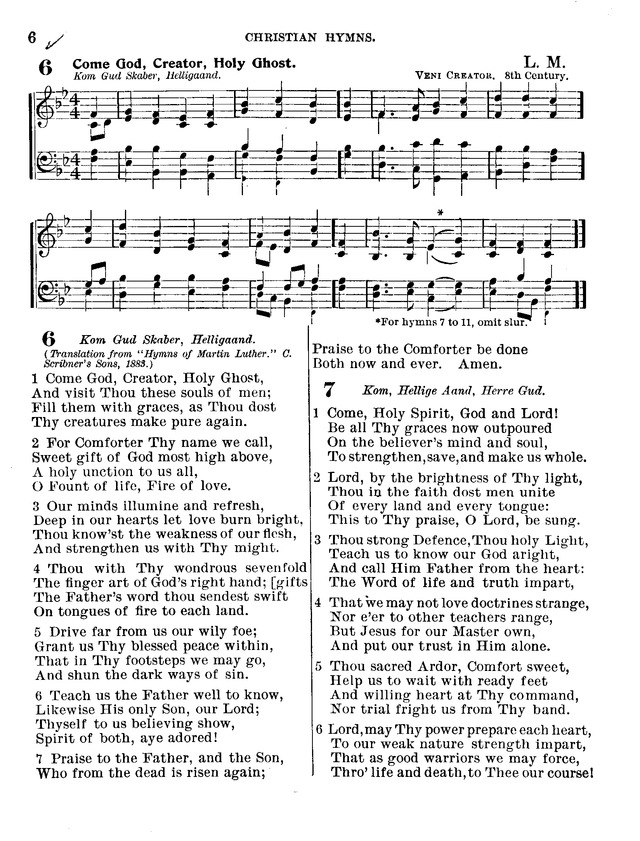 Christian Hymns: for church, school and home, with music page 4