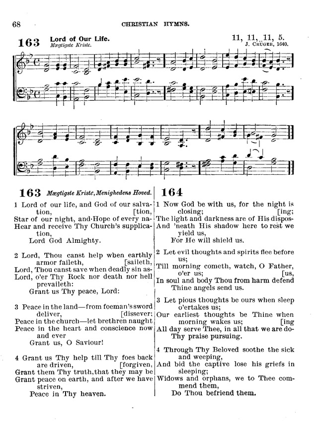Christian Hymns: for church, school and home, with music page 66