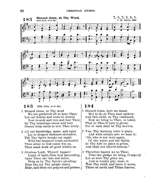 Christian Hymns: for church, school and home, with music page 78
