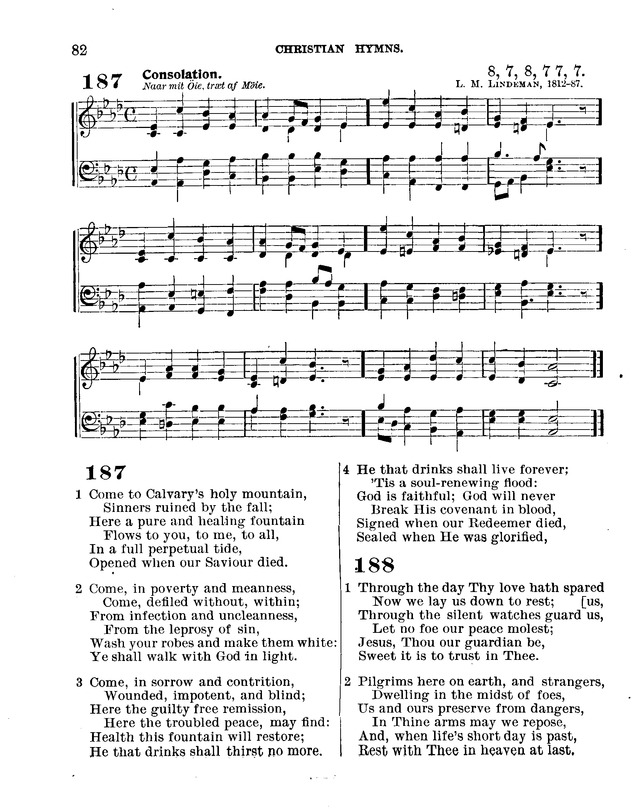 Christian Hymns: for church, school and home, with music page 80