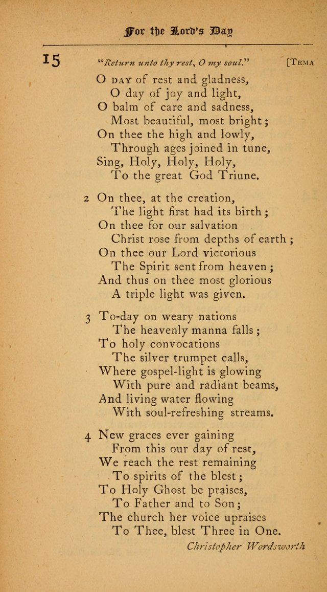 The College Hymnal: for divine service at Yale College in the Battell Chapel page 10