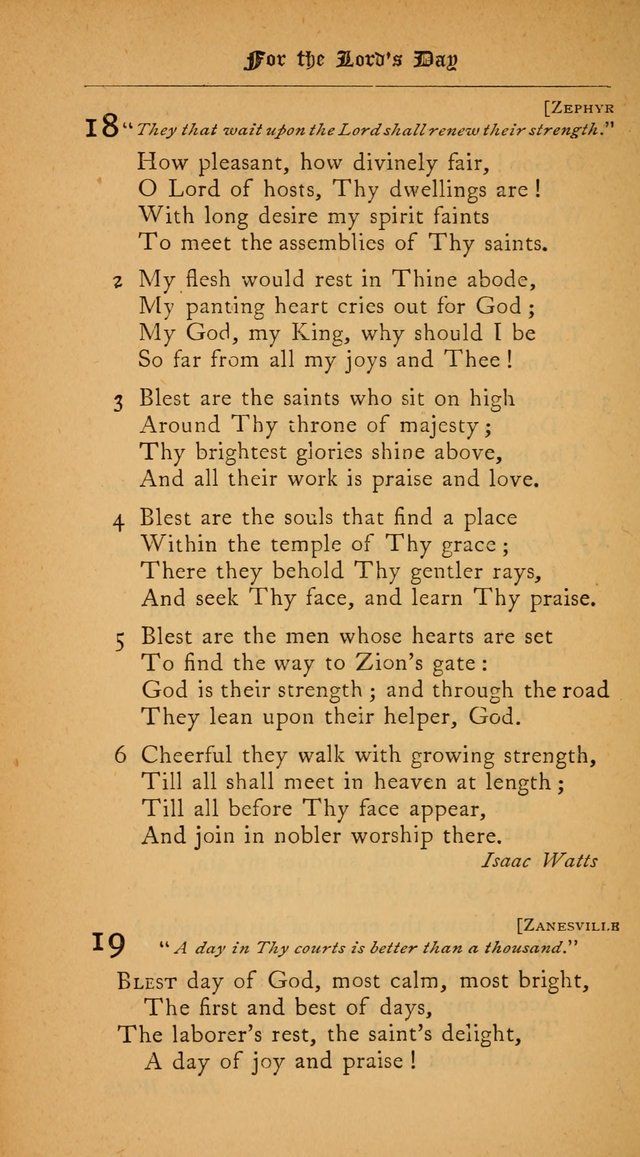 The College Hymnal: for divine service at Yale College in the Battell Chapel page 12