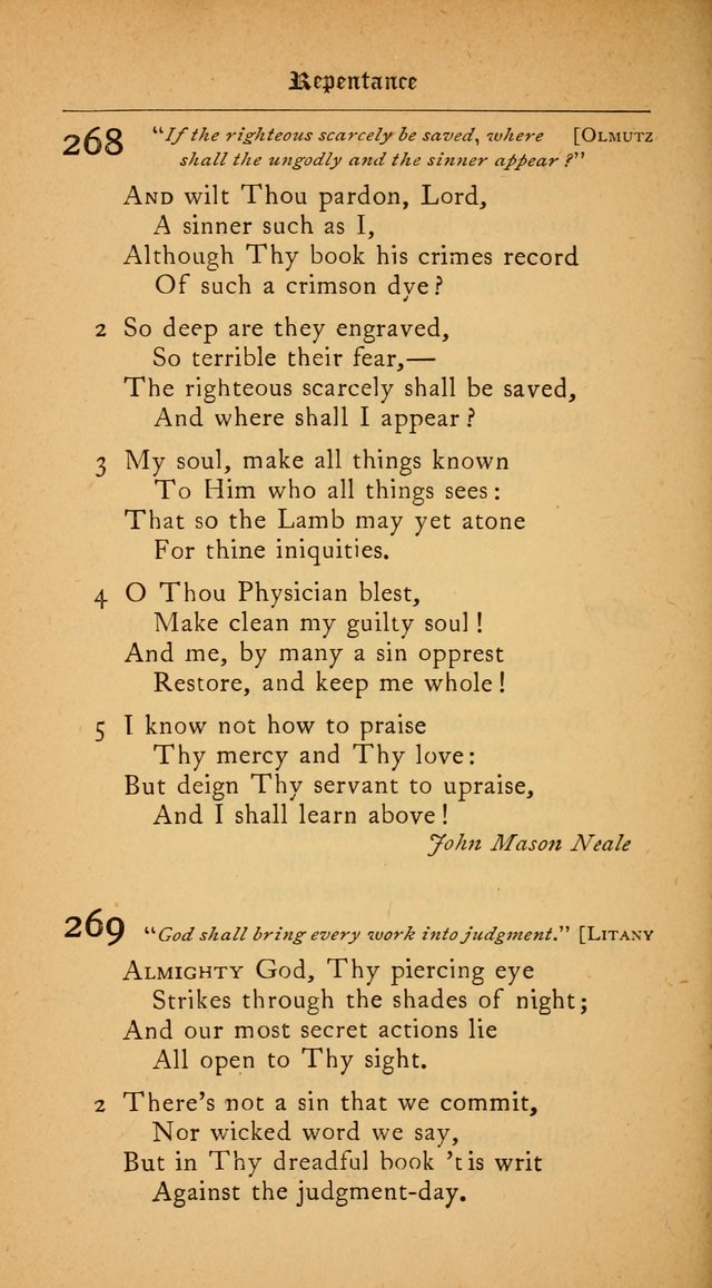 The College Hymnal: for divine service at Yale College in the Battell Chapel page 194