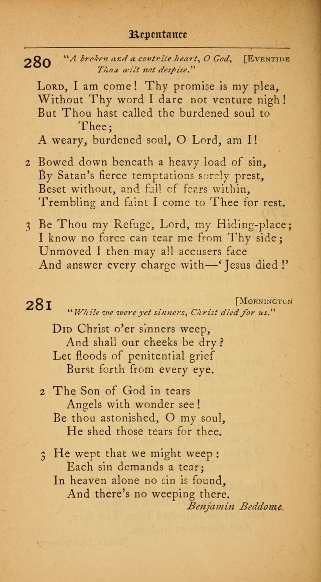 The College Hymnal: for divine service at Yale College in the Battell Chapel page 202