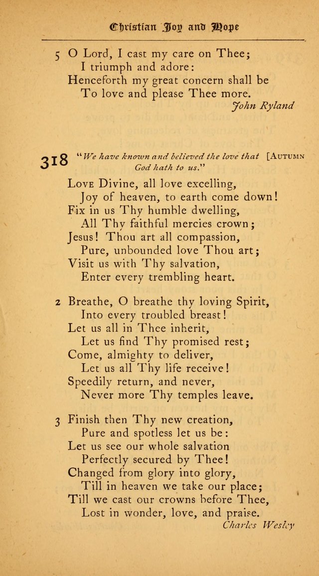The College Hymnal: for divine service at Yale College in the Battell Chapel page 229