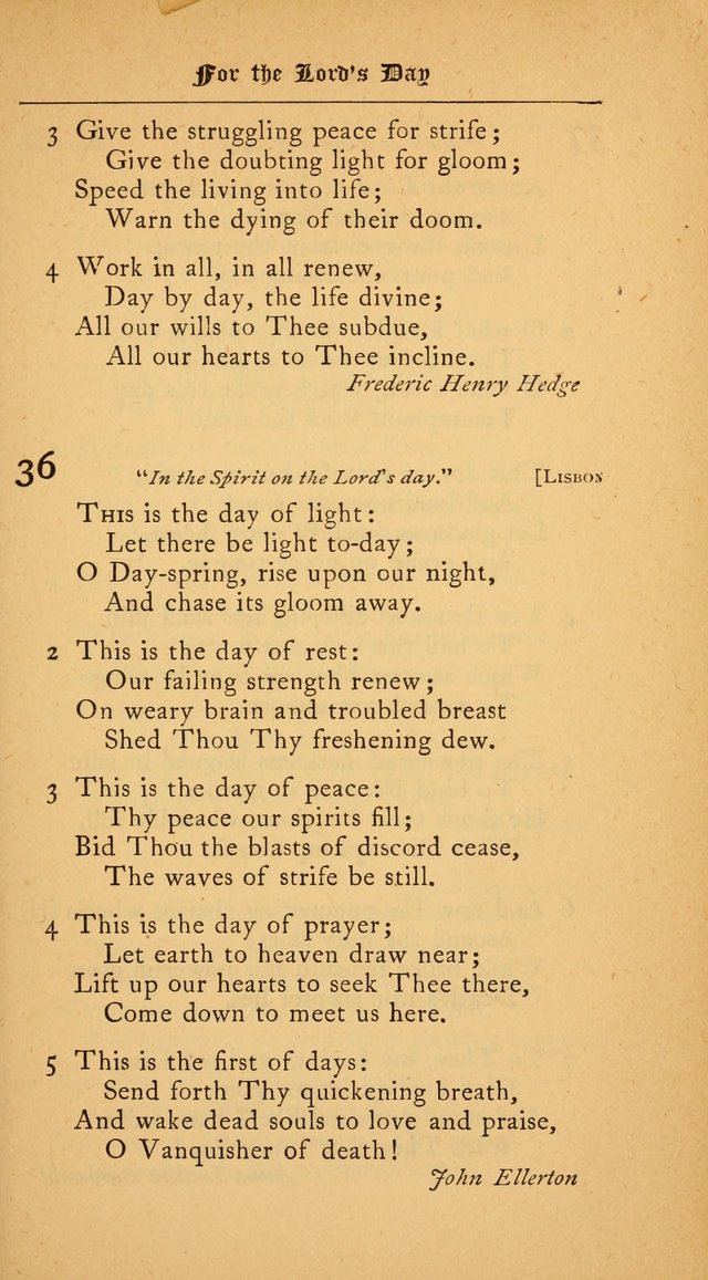 The College Hymnal: for divine service at Yale College in the Battell Chapel page 25