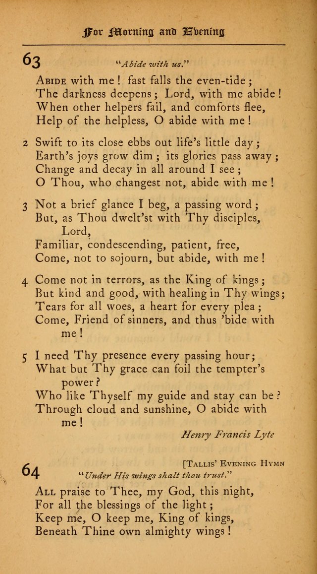 The College Hymnal: for divine service at Yale College in the Battell Chapel page 44