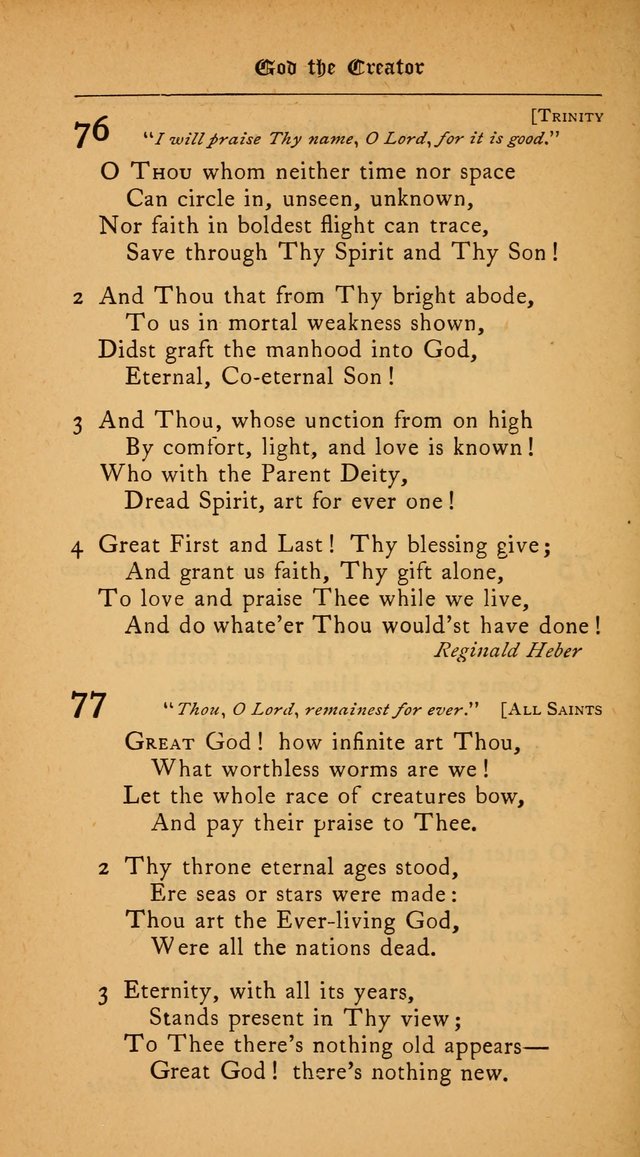 The College Hymnal: for divine service at Yale College in the Battell Chapel page 54