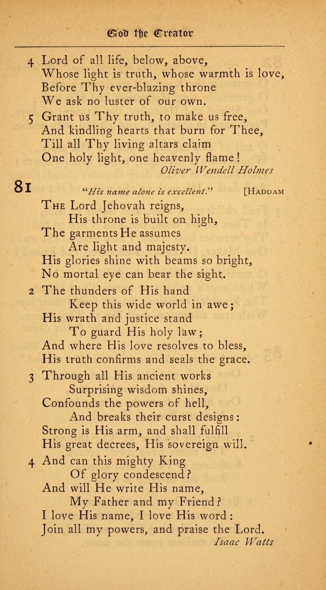 The College Hymnal: for divine service at Yale College in the Battell Chapel page 57