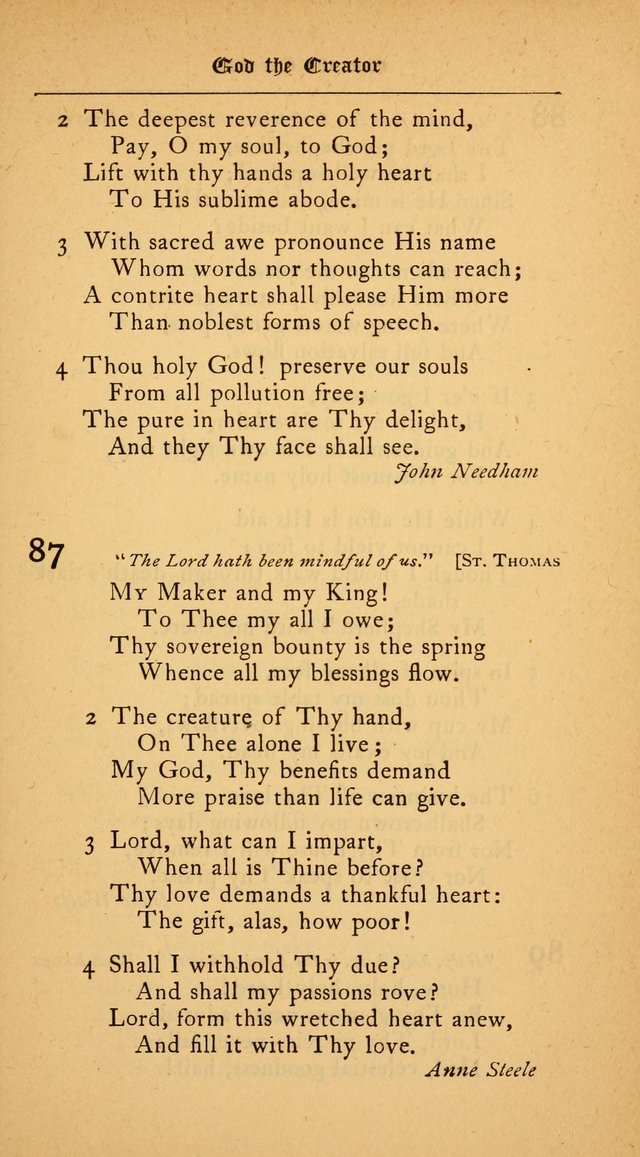 The College Hymnal: for divine service at Yale College in the Battell Chapel page 61