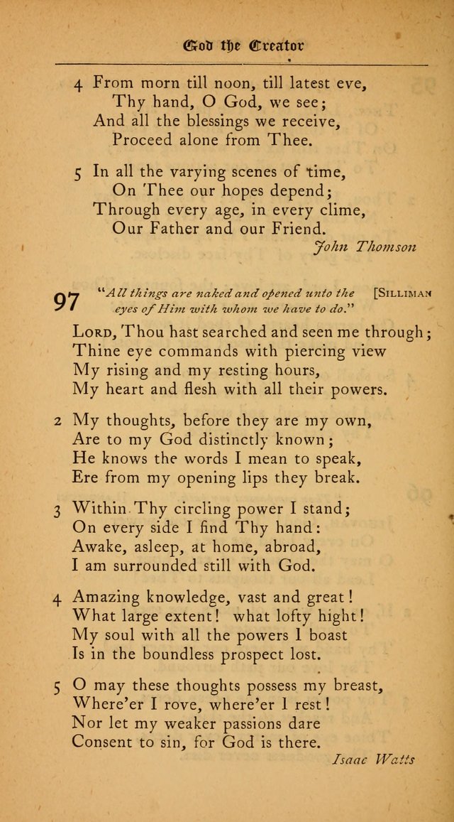The College Hymnal: for divine service at Yale College in the Battell Chapel page 68