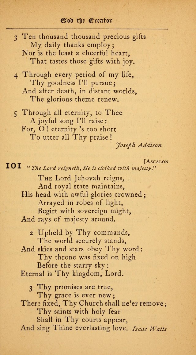 The College Hymnal: for divine service at Yale College in the Battell Chapel page 71