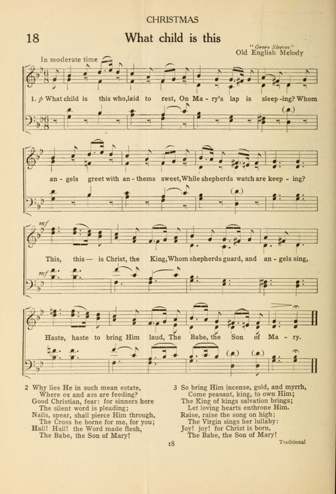 The Concord Hymnal: for Day School, Sunday School and Home page 18