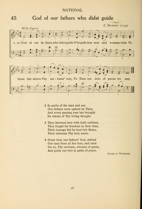The Concord Hymnal: for Day School, Sunday School and Home page 46