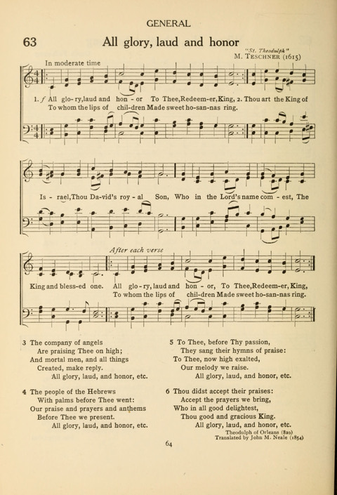The Concord Hymnal: for Day School, Sunday School and Home page 64
