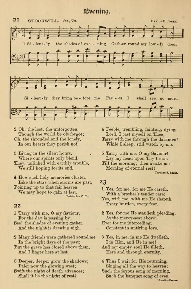 Church Hymns and Gospel Songs: for use in church services, prayer meetings, and other religious gatherings  page 10
